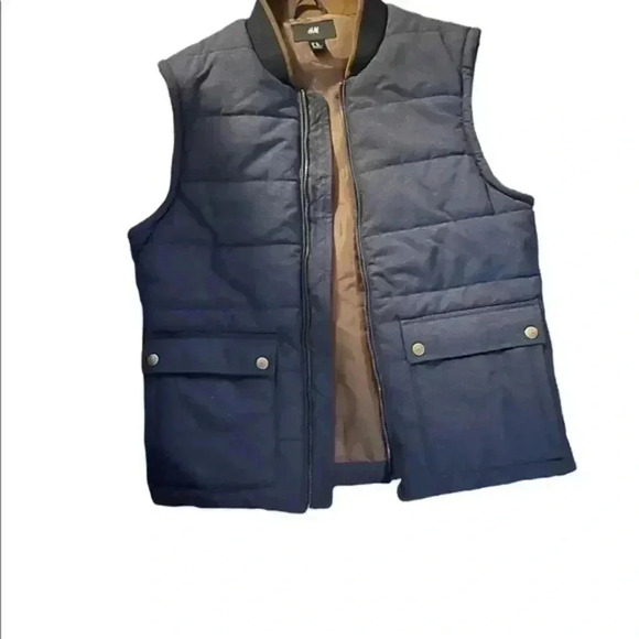 H&M Mens Insulated Vest. Size 38R (size M) - Picture 1 of 4
